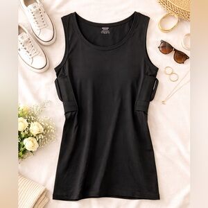 Lilcreek Black Concealed Carry Tank Top Women’s XXXL Stretch Holster Top